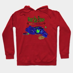 Wear the Power Unleash the Beast Monster car track for boy and girl Hoodie